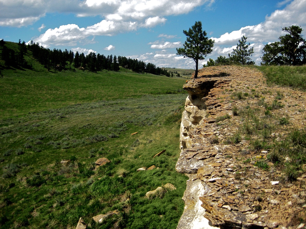 120. Buffalo Jump (8), Rosebud Battlefield, Montana, USA, 2008.