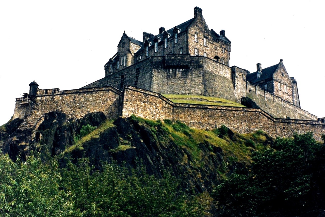 13C. Edinburgh Castle, Scotland, United Kingdom, 1985.