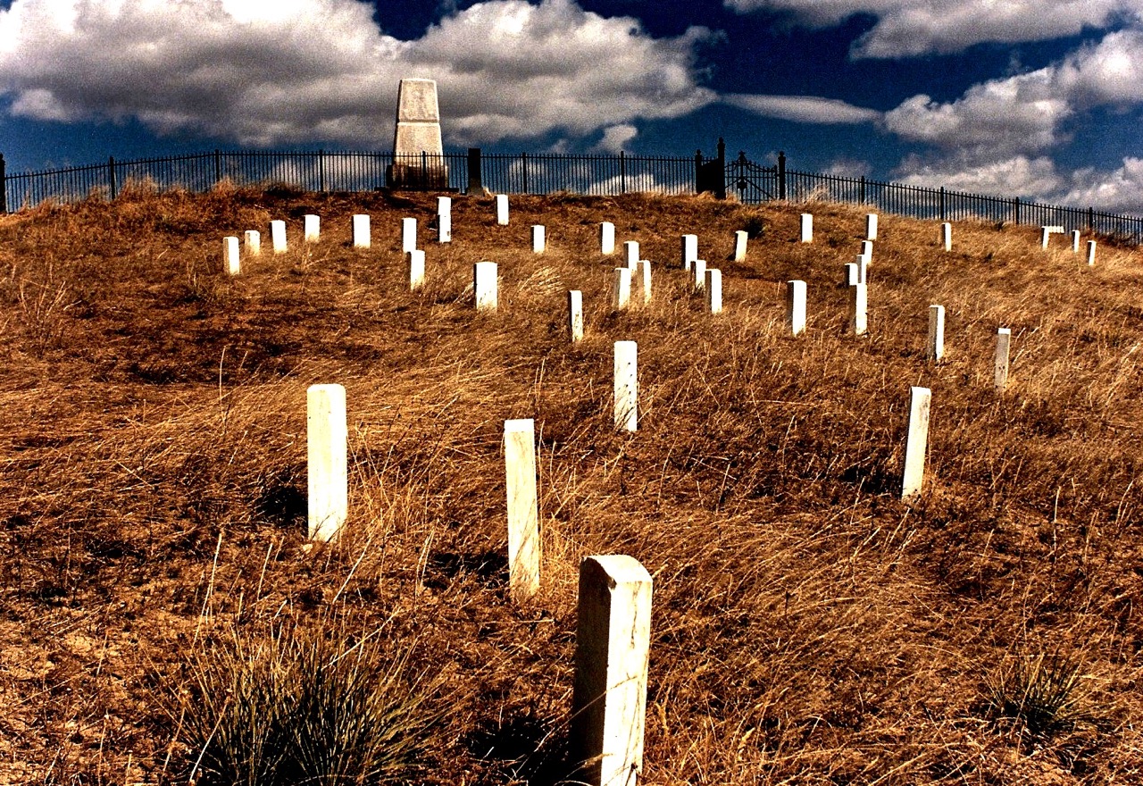 161C. Cheyenne Outbreak Marker, Fort Robinson, Nebraska, 2006. Neg Deleted.