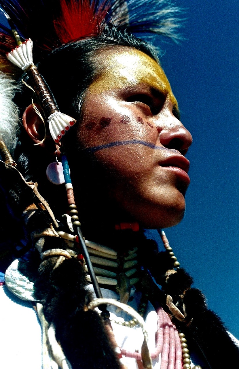 37. Cedric Walks Over-Ice, Crow, Crow Fair, Montana, 1995.